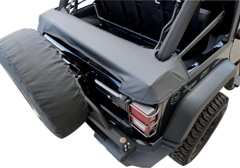 Rampage 2007-2018 Jeep Wrangler(JK) Unlimited Soft Top Storage Boot - Black Diamond Rampage 2007-2018 Jeep Wrangler(JK) Unlimited Soft Top Storage Boot - Black Diamond