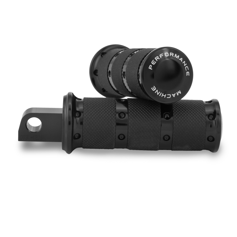 Performance Machine Footpegs XLS Rider - Black Ano Performance Machine Footpegs XLS Rider - Black Ano