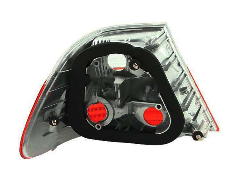 ANZO 2000-2003 BMW 3 Series E46 Taillights Red/Smoke - Outer ANZO 2000-2003 BMW 3 Series E46 Taillights Red/Smoke - Outer