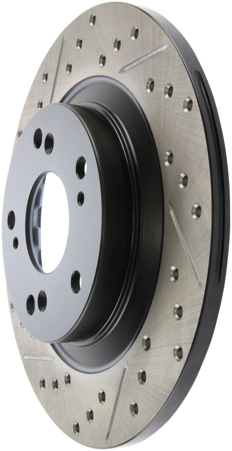 StopTech 00-09 S2000 Slotted & Drilled Right Rear Rotor StopTech 00-09 S2000 Slotted & Drilled Right Rear Rotor