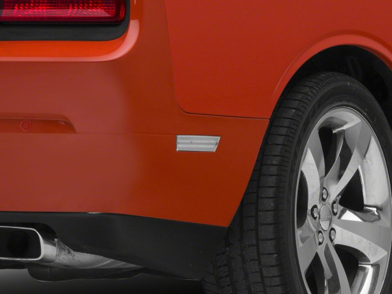 Raxiom 08-14 Dodge Challenger Axial Series LED Side Marker Lights- Clear Raxiom 08-14 Dodge Challenger Axial Series LED Side Marker Lights- Clear