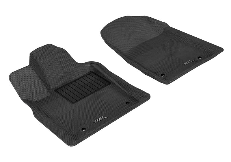 3D MAXpider 2013-2020 Dodge/Jeep Grand Cherokee/Durango Kagu 1st Row Floormat - Black 3D MAXpider 2013-2020 Dodge/Jeep Grand Cherokee/Durango Kagu 1st Row Floormat - Black
