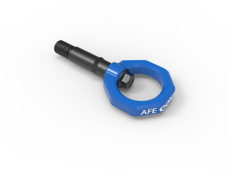 aFe Control Rear Tow Hook Blue 20-21 Toyota GR Supra (A90) aFe Control Rear Tow Hook Blue 20-21 Toyota GR Supra (A90)