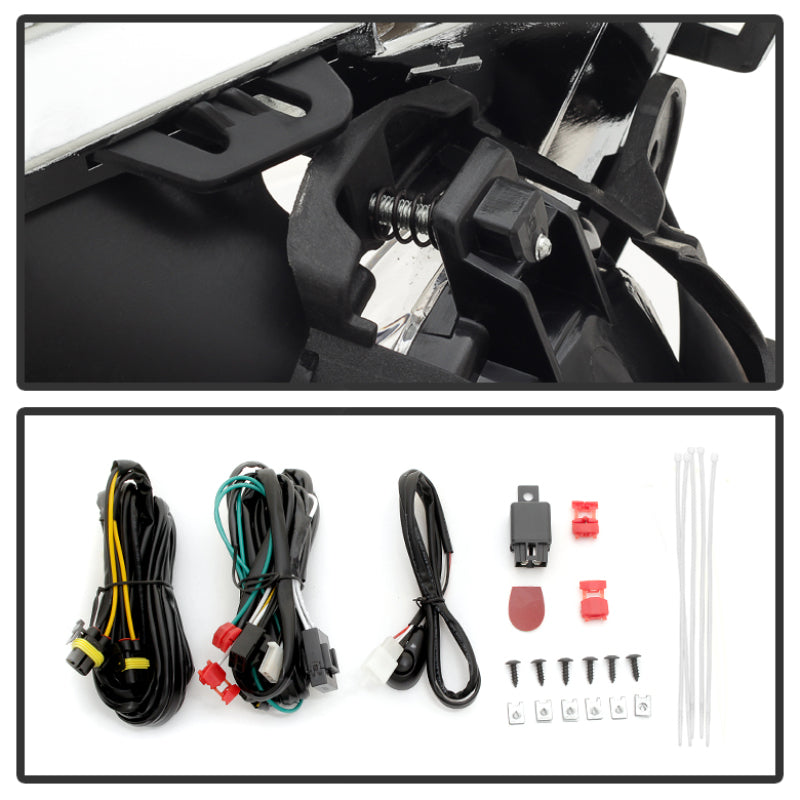 Spyder Chevrolet Trax 2015-2016 OEM Fog Lights W/Cover and Switch Clear FL-CTRAX13-C Spyder Chevrolet Trax 2015-2016 OEM Fog Lights W/Cover and Switch Clear FL-CTRAX13-C