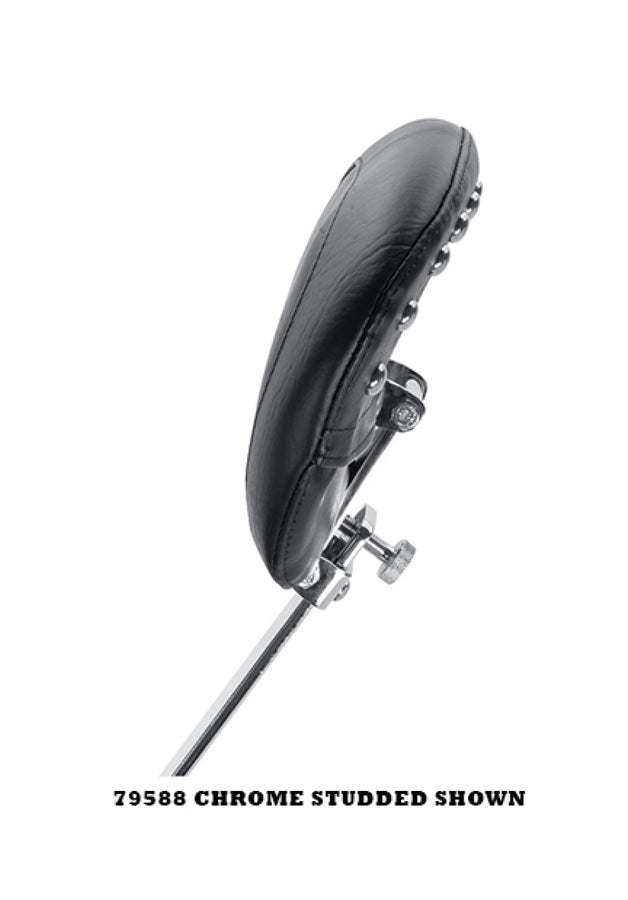 Mustang 08-21 Harley Electra Glide,Rd Glide,Rd King,Str Glide Summit Dr Backrest Blk Pearls - Black Mustang 08-21 Harley Electra Glide,Rd Glide,Rd King,Str Glide Summit Dr Backrest Blk Pearls - Black