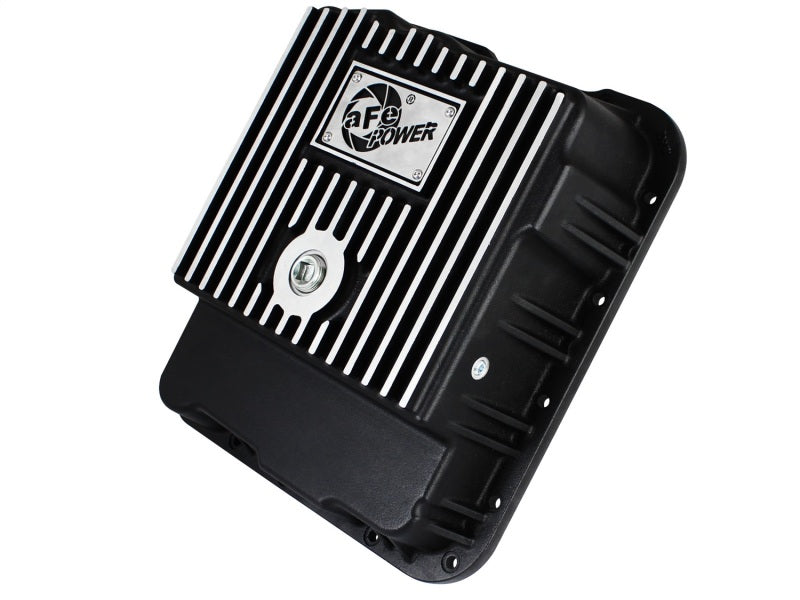 aFe Transmission Pan (Black w/ Machined Fins) GM Trucks 99-16 (4L60-E/4L60E/4L65E/4L70E/4L75E) aFe Transmission Pan (Black w/ Machined Fins) GM Trucks 99-16 (4L60-E/4L60E/4L65E/4L70E/4L75E)