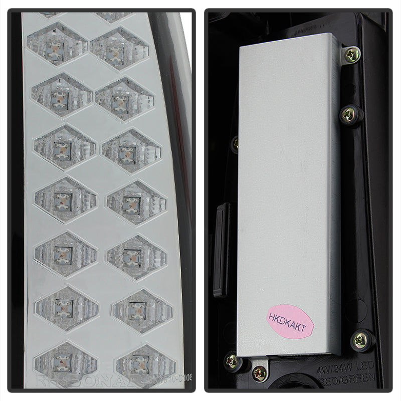 Spyder Chevy C/K Series 1500 88-98/Blazer 92-94 LED Tail Lights Chrm ALT-YD-CCK88-LED-C Spyder Chevy C/K Series 1500 88-98/Blazer 92-94 LED Tail Lights Chrm ALT-YD-CCK88-LED-C