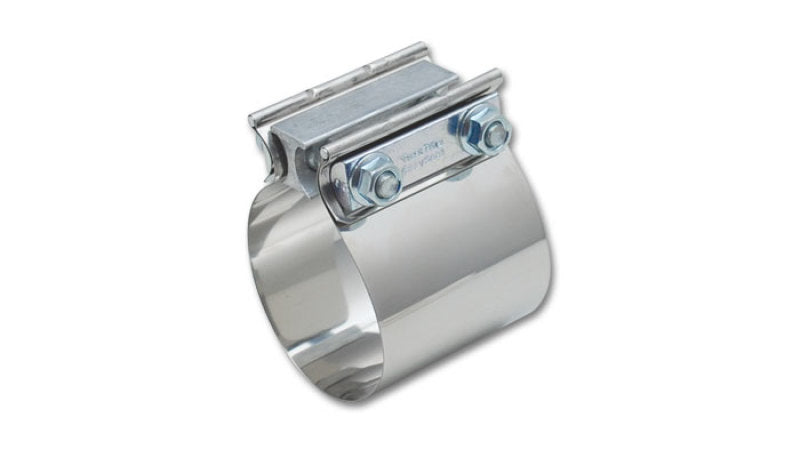 Vibrant Easy Seal SS Exhaust Sleeve Butt Joint Clamp for 2in O.D. Tubing Vibrant Easy Seal SS Exhaust Sleeve Butt Joint Clamp for 2in O.D. Tubing