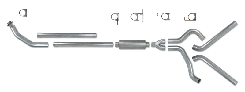 Diamond Eye KIT 4in TB DUAL SS: 94-02 DODGE CUMMINS 5.9L Diamond Eye KIT 4in TB DUAL SS: 94-02 DODGE CUMMINS 5.9L