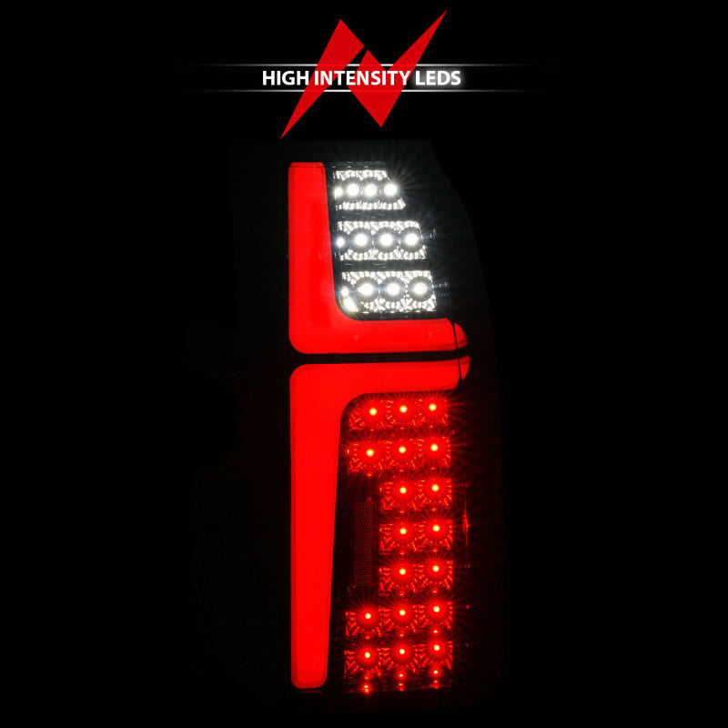 ANZO 15-20 Chevrolet Tahoe Sequential LED Tube Taillights Black ANZO 15-20 Chevrolet Tahoe Sequential LED Tube Taillights Black