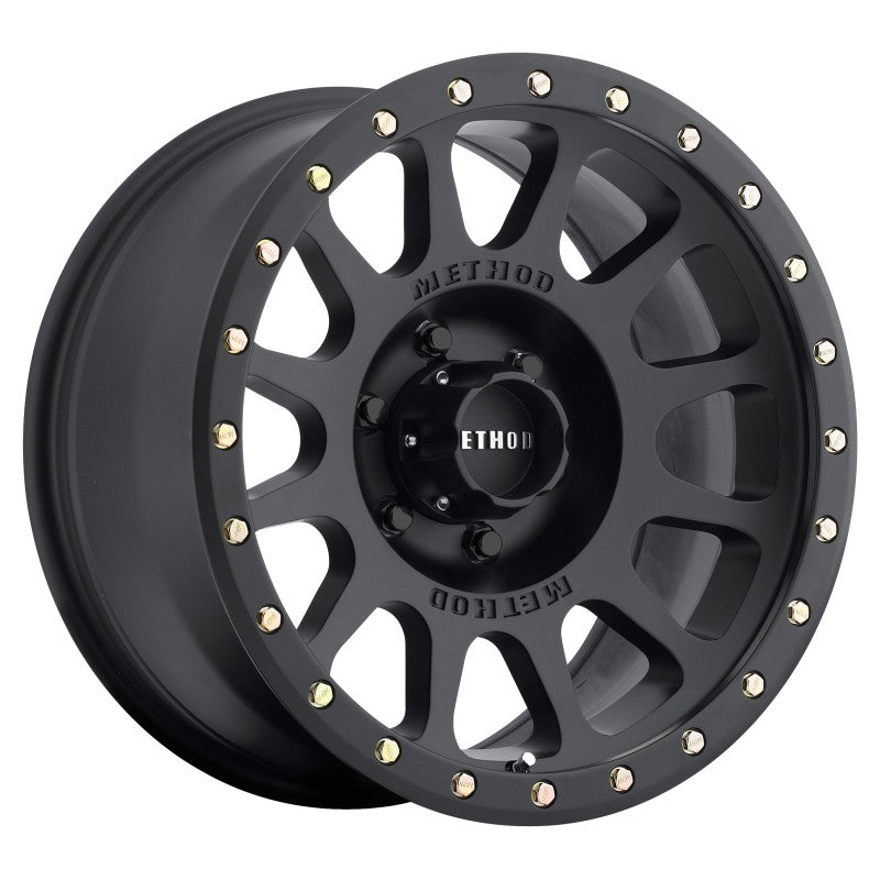 Method MR305 NV 18x9 0mm Offset 6x135 94mm CB Method Matte Black Street Loc Wheel Method MR305 NV 18x9 0mm Offset 6x135 94mm CB Method Matte Black Street Loc Wheel