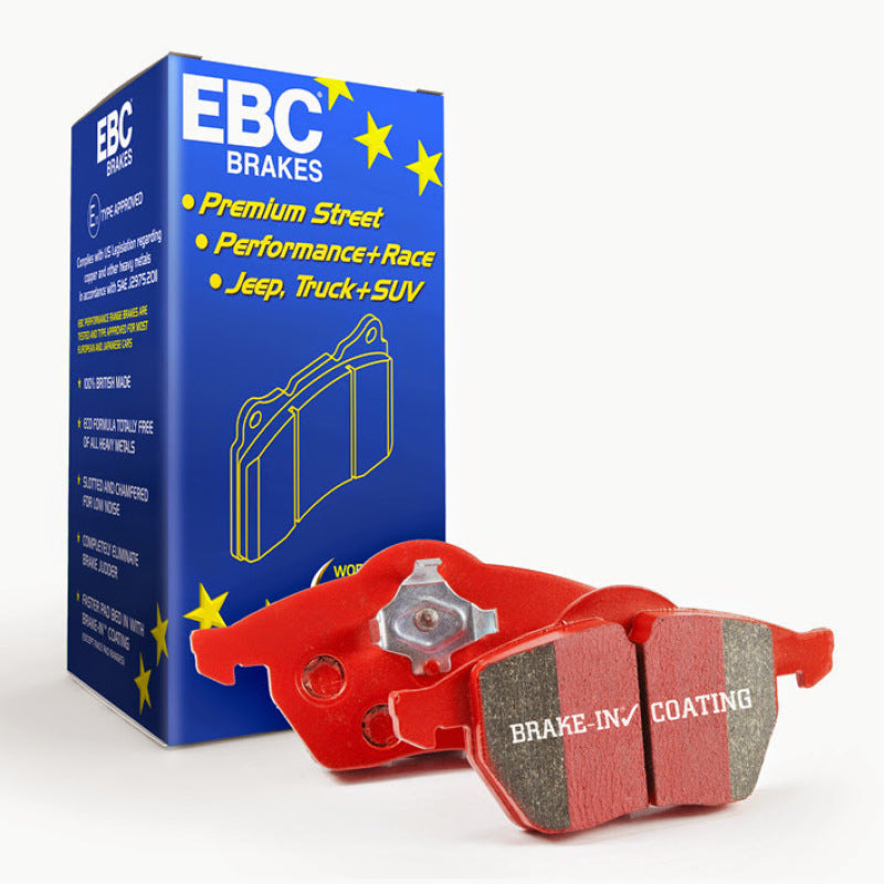 EBC 11 Audi A6 2.0 Turbo Redstuff Rear Brake Pads EBC 11 Audi A6 2.0 Turbo Redstuff Rear Brake Pads