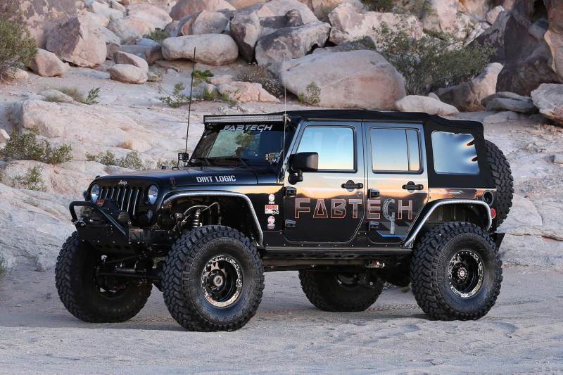 Fabtech 07-18 Jeep JK 4-Door 5in Crawler C/O w/Dlss 2.5 C/O Resi & Rr Dlss Fabtech 07-18 Jeep JK 4-Door 5in Crawler C/O w/Dlss 2.5 C/O Resi & Rr Dlss