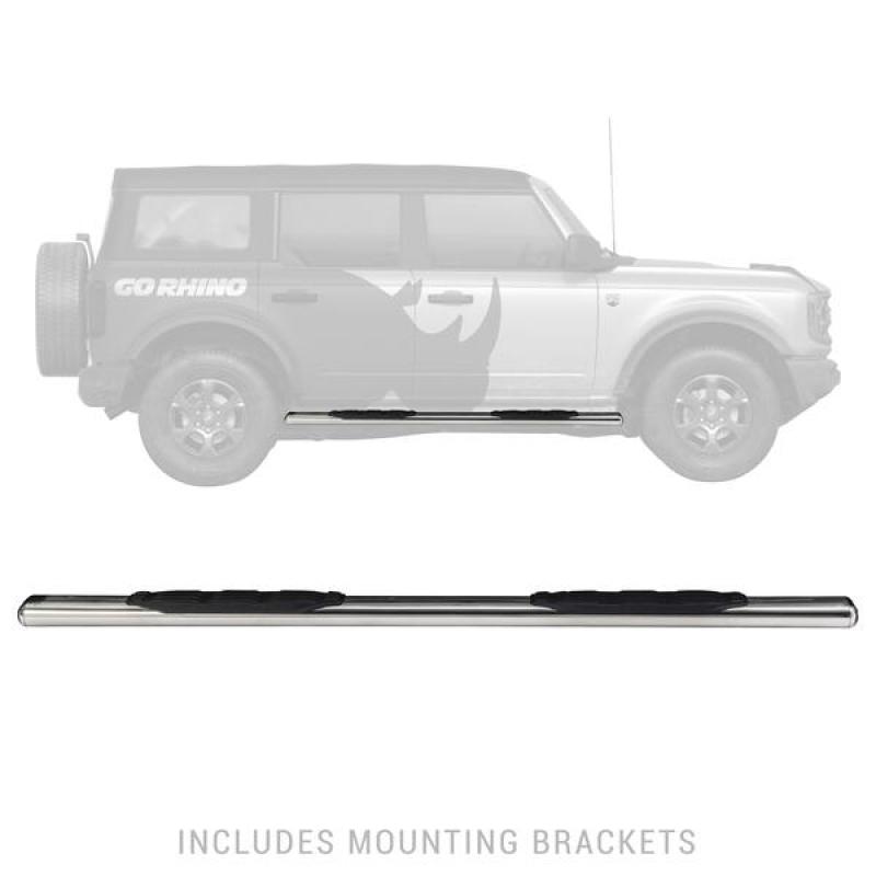 Go Rhino 18-20 Jeep Wrangler JLU 1000 Series Side Steps - SS Go Rhino 18-20 Jeep Wrangler JLU 1000 Series Side Steps - SS