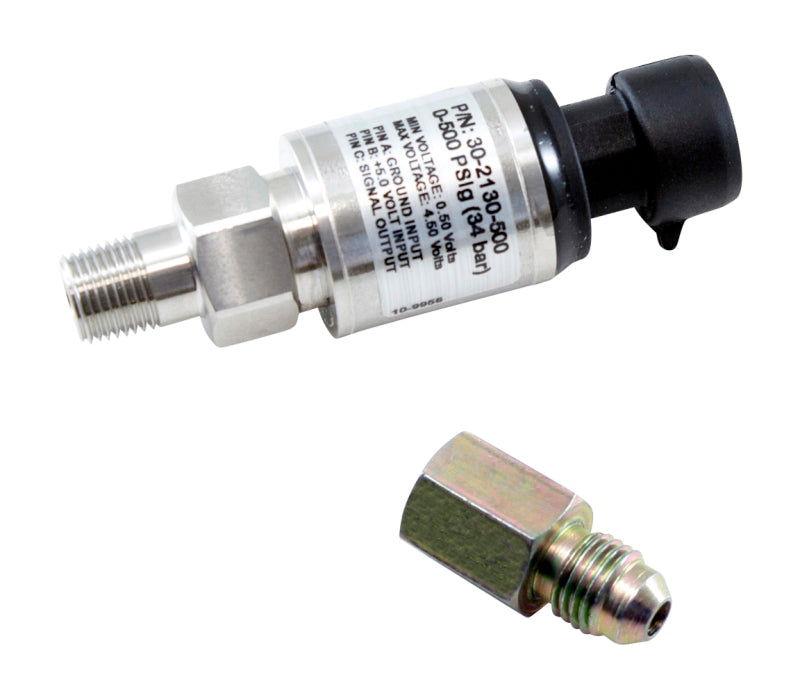 AEM 34 BAR MAP or 500 PSIA Stainless Steel Sensor Kit AEM 34 BAR MAP or 500 PSIA Stainless Steel Sensor Kit