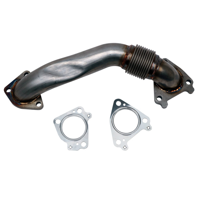 Wehrli 01-04 Chevrolet 6.6L Duramax LB7 2in Stainless Pass. Side Up Pipe w/Gaskets (Single Turbo) Wehrli 01-04 Chevrolet 6.6L Duramax LB7 2in Stainless Pass. Side Up Pipe w/Gaskets (Single Turbo)