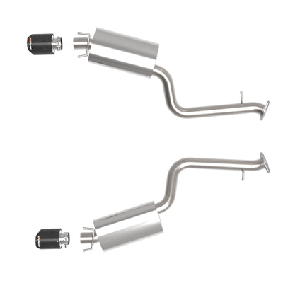 aFe Lexus IS350 14-22 V6-3.5L Takeda Axle-Back Exhaust System- Carbon Fiber Tip