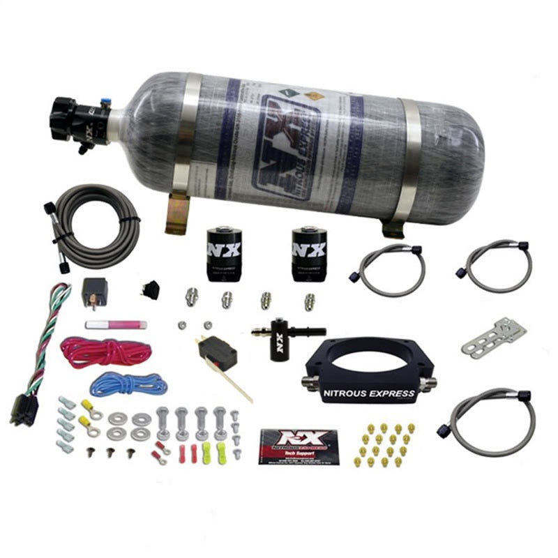 Nitrous Express LT2 C8 Nitrous Plate Kit (50-300HP) w/Composite Bottle Nitrous Express LT2 C8 Nitrous Plate Kit (50-300HP) w/Composite Bottle