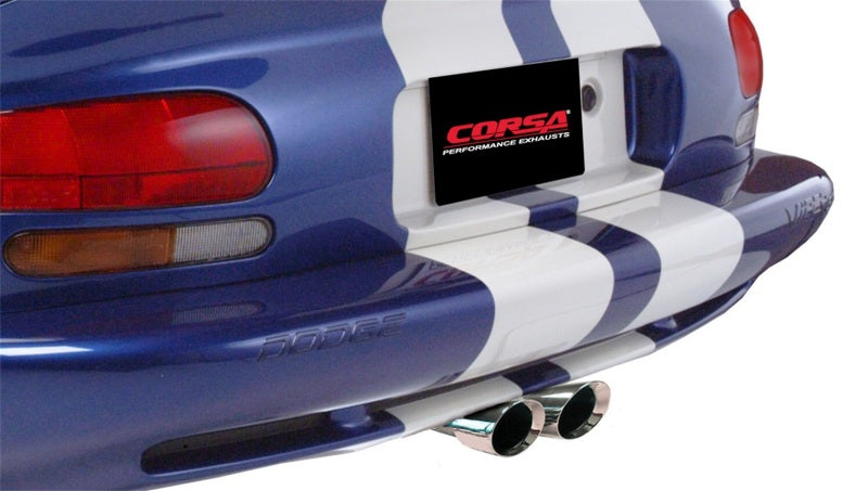 Corsa 1996-2002 Dodge Viper GTS 8.0L V10 Polished Sport Cat-Back Exhaust w/ 2.5in Inlet Corsa 1996-2002 Dodge Viper GTS 8.0L V10 Polished Sport Cat-Back Exhaust w/ 2.5in Inlet