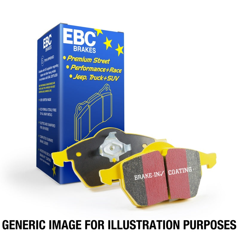 EBC 11-15 Audi Q7 3.0 Supercharged Yellowstuff Front Brake Pads EBC 11-15 Audi Q7 3.0 Supercharged Yellowstuff Front Brake Pads