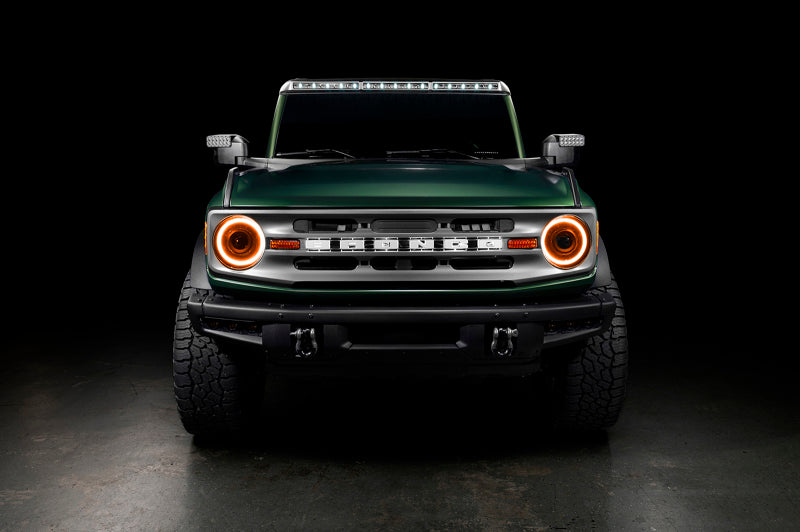 Oracle 2021+ Ford Bronco Oculus  Bi-LED Projector Headlights - Amber/White Switchback SEE WARRANTY Oracle 2021+ Ford Bronco Oculus  Bi-LED Projector Headlights - Amber/White Switchback SEE WARRANTY