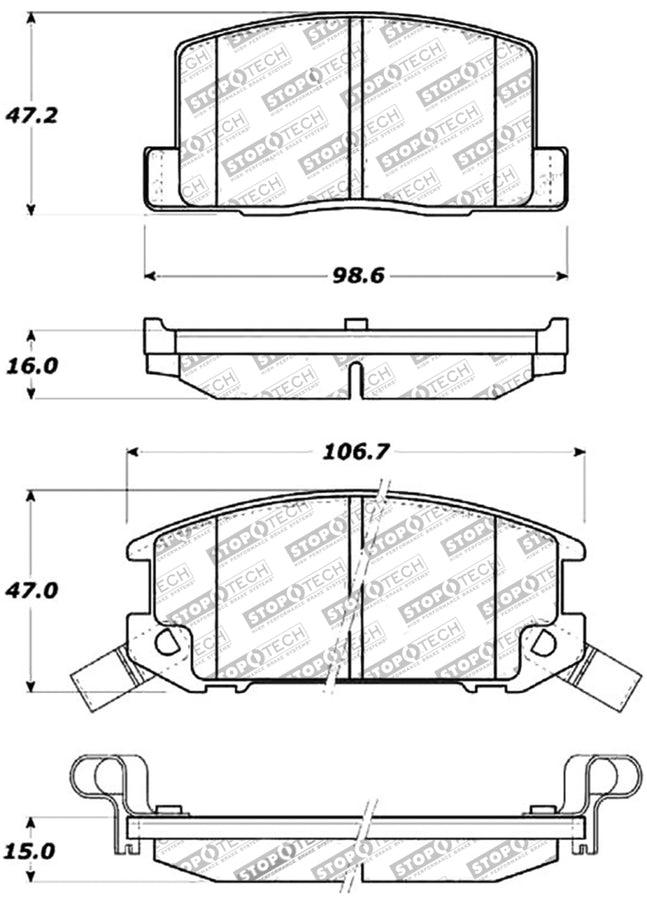 StopTech Performance Brake Pads StopTech Performance Brake Pads