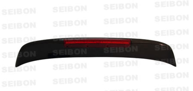 Seibon 92-95 Honda Civic HB SP Carbon Fiber Rear Spoiler w/LED Seibon 92-95 Honda Civic HB SP Carbon Fiber Rear Spoiler w/LED