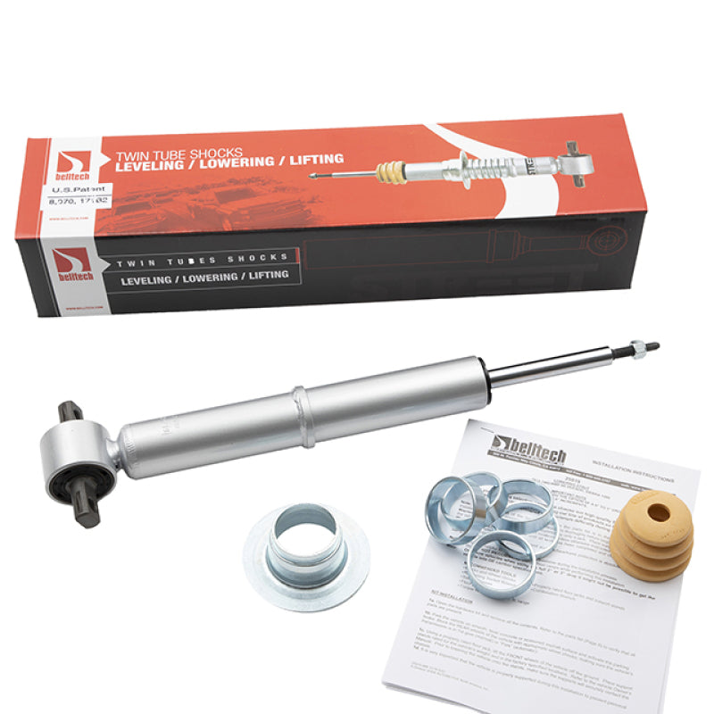 Belltech Lowering Strut 2019 Chevrolet Silverado 0in to - 2in Belltech Lowering Strut 2019 Chevrolet Silverado 0in to - 2in