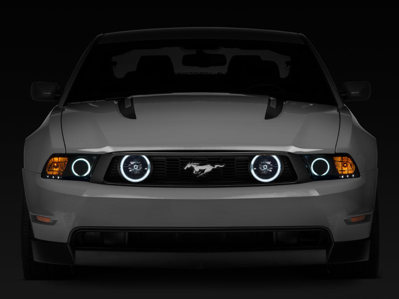 Raxiom 05-12 Ford Mustang GT LED Halo Fog Lights (Smoked) Raxiom 05-12 Ford Mustang GT LED Halo Fog Lights (Smoked)