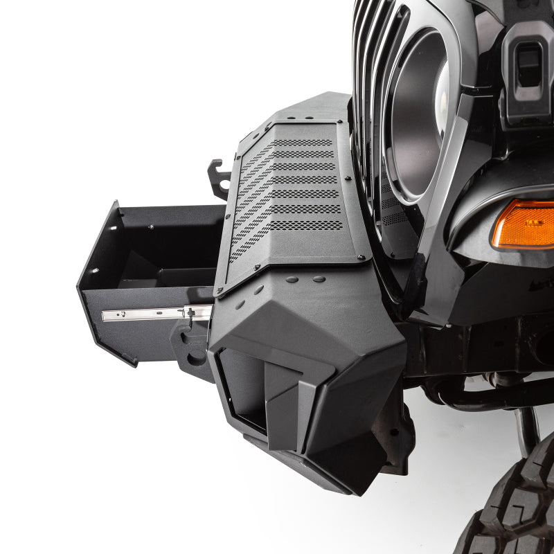 Go Rhino 07-20 Jeep Wrangler JL/JLU/JK/JKU/Gladiator JT Trailline Front Stubby Bumper Go Rhino 07-20 Jeep Wrangler JL/JLU/JK/JKU/Gladiator JT Trailline Front Stubby Bumper