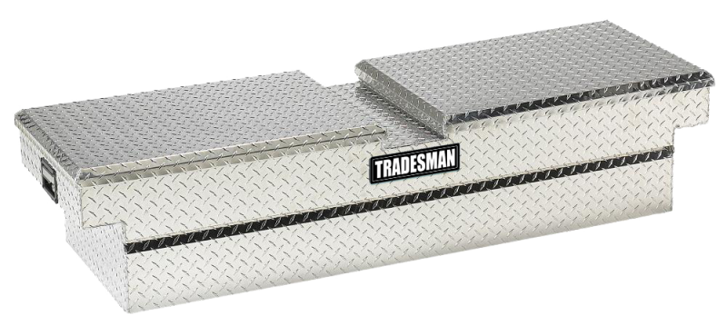 Tradesman Aluminum Economy Cross Bed Truck Tool Box (70in./Side Opening) - Brite Tradesman Aluminum Economy Cross Bed Truck Tool Box (70in./Side Opening) - Brite