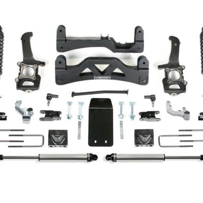 Fabtech 2014 Ford F150 4WD 6in Perf Sys w/Dlss 2.5 C/O Resi & Rr Dlss