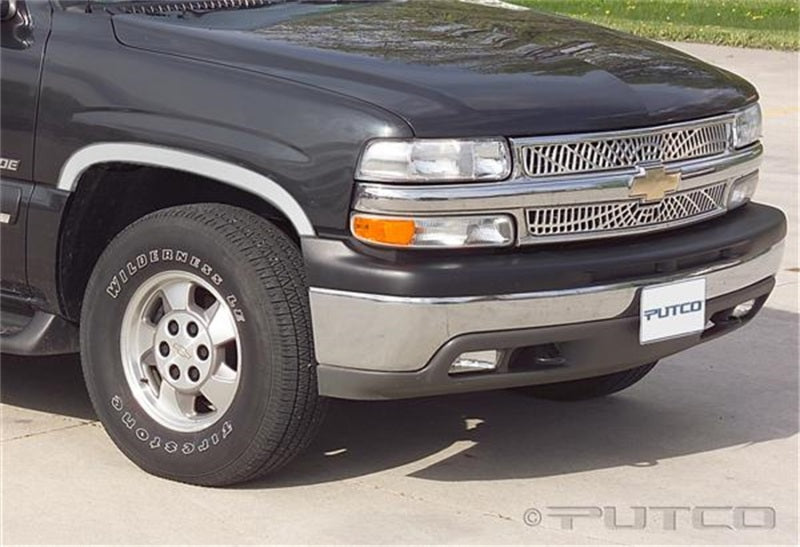 Putco 88-98 Chevrolet CK / Silverado (Incl Sportside) - Half w/o Flares Stainless Steel Fender Trim Putco 88-98 Chevrolet CK / Silverado (Incl Sportside) - Half w/o Flares Stainless Steel Fender Trim