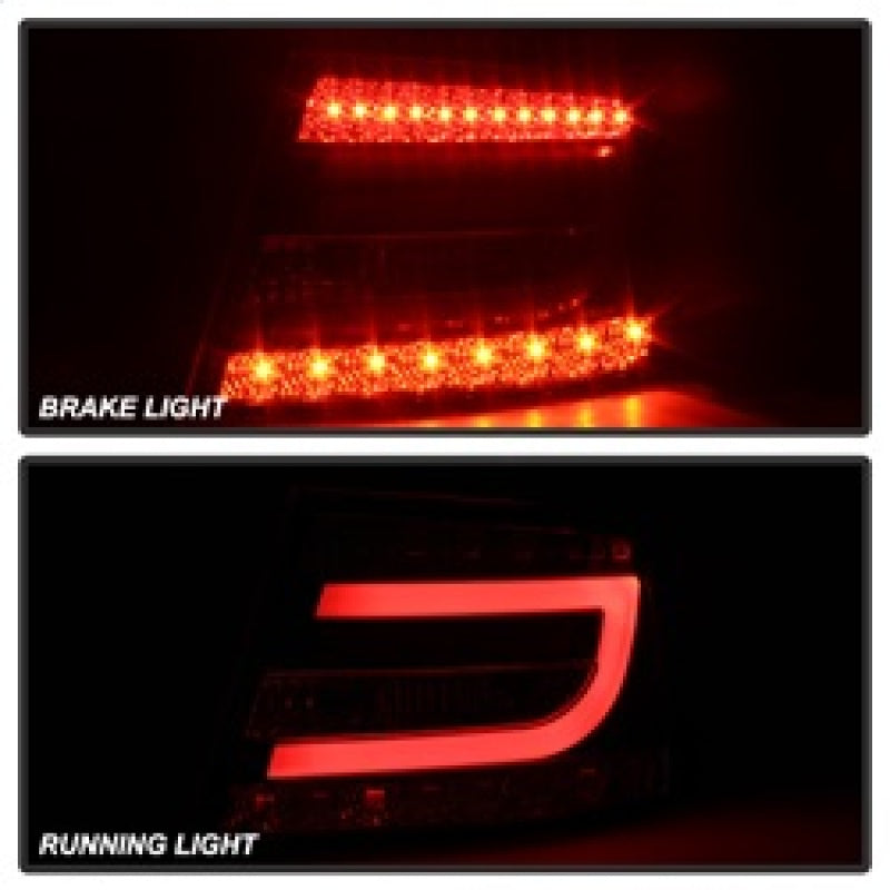 Spyder Audi A6 05-08 4Dr Sedan Only Version 2 Light Bar LED Tail Lights Blk ALT-YD-AA605V2-LBLED-BK Spyder Audi A6 05-08 4Dr Sedan Only Version 2 Light Bar LED Tail Lights Blk ALT-YD-AA605V2-LBLED-BK