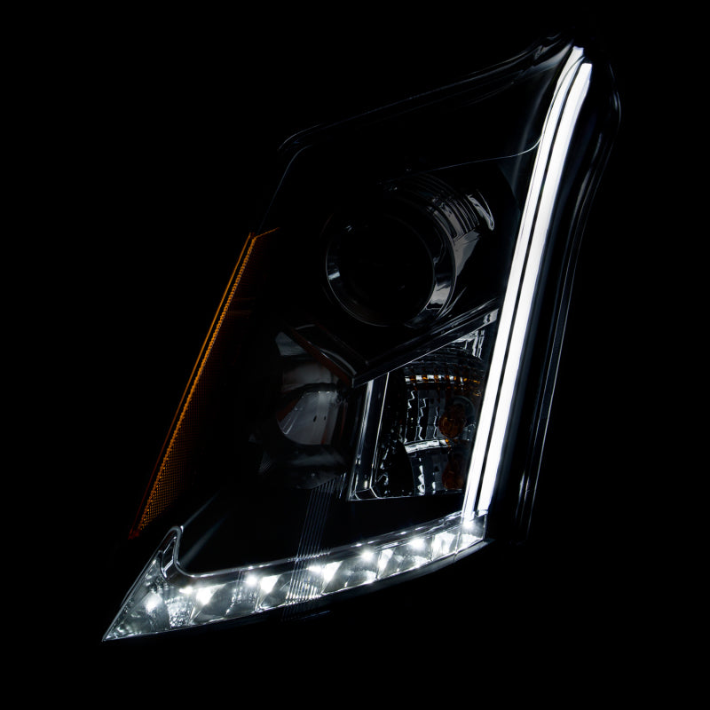 ANZO 2010-2015 Cadillac Srx Projector Headlights w/ Plank Style Design Chrome ANZO 2010-2015 Cadillac Srx Projector Headlights w/ Plank Style Design Chrome
