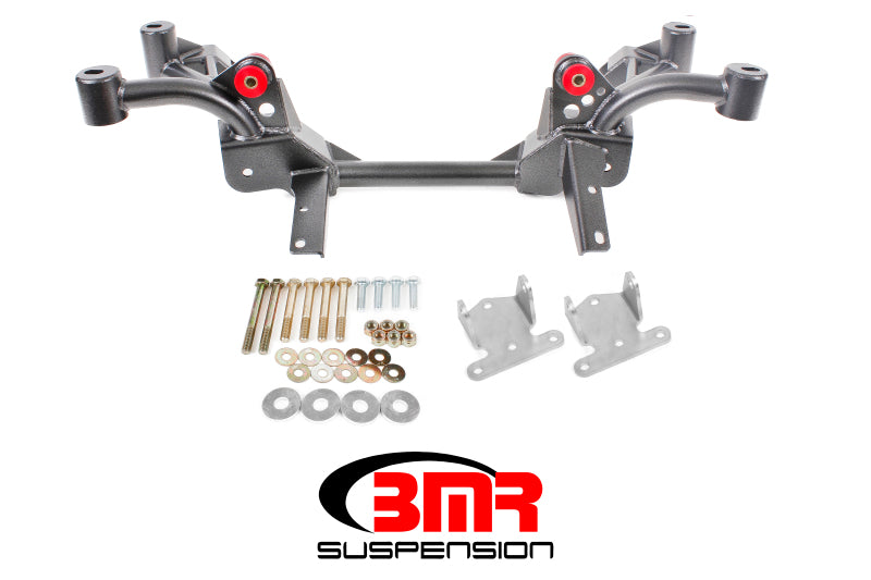 BMR 82-92 3rd Gen F-Body K-Member w/ SBC/BBC Motor Mounts and Pinto Rack Mounts - Black Hammertone BMR 82-92 3rd Gen F-Body K-Member w/ SBC/BBC Motor Mounts and Pinto Rack Mounts - Black Hammertone