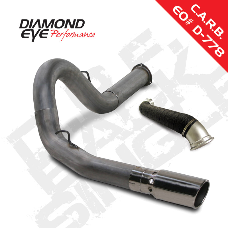 Diamond Eye KIT 5in DPF-BACK SGL w/ TDP SS 07.5-10 Chevy/GMC 6.6L Duramax 2500/3500 Diamond Eye KIT 5in DPF-BACK SGL w/ TDP SS 07.5-10 Chevy/GMC 6.6L Duramax 2500/3500