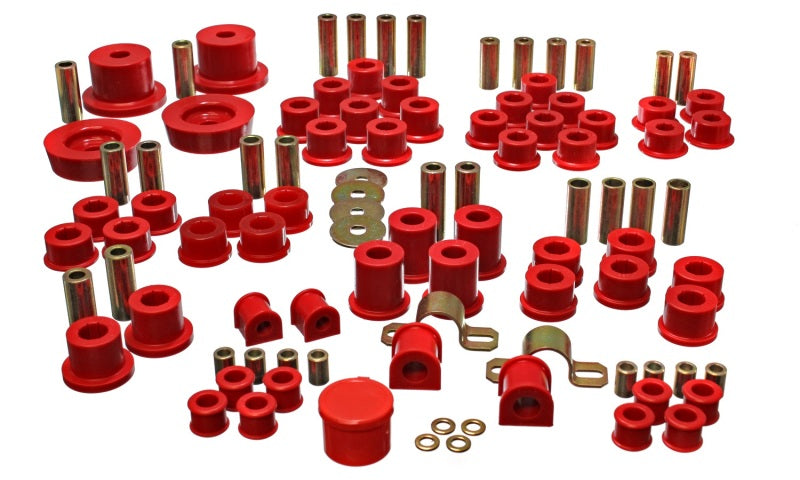 Energy Suspension 90-97 Mazda Miata Red Hyper-Flex Master Bushing Set Energy Suspension 90-97 Mazda Miata Red Hyper-Flex Master Bushing Set