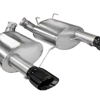 Corsa 2011-2014 Ford Mustang GT/Boss 302 5.0L V8 Black Sport Axle-Back Exhaust