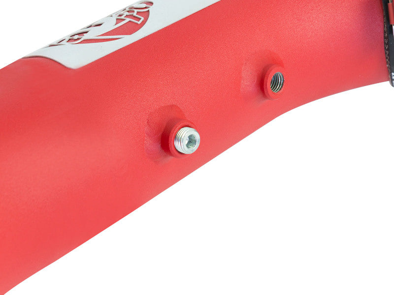aFe BladeRunner 3in Red IC Tube Cold Side w/ Coupling & Clamp Kit 2016 GM Colorado/Canyon 2.8L aFe BladeRunner 3in Red IC Tube Cold Side w/ Coupling & Clamp Kit 2016 GM Colorado/Canyon 2.8L