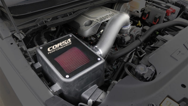 Corsa 2019-2024 Dodge Ram 1500 5.7L V8 Cold Air Intake with DryTech air filter Corsa 2019-2024 Dodge Ram 1500 5.7L V8 Cold Air Intake with DryTech air filter