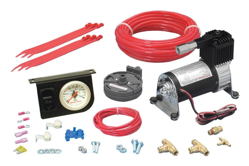 Firestone Level Command II Standard Duty Single Analog Air Compressor System Kit (WR17602158) Firestone Level Command II Standard Duty Single Analog Air Compressor System Kit (WR17602158)