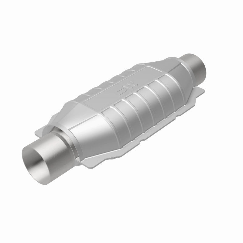 MagnaFlow Conv Univ 2.25in Inlet/Outlet Center/Center Oval Rear (California) MagnaFlow Conv Univ 2.25in Inlet/Outlet Center/Center Oval Rear (California)