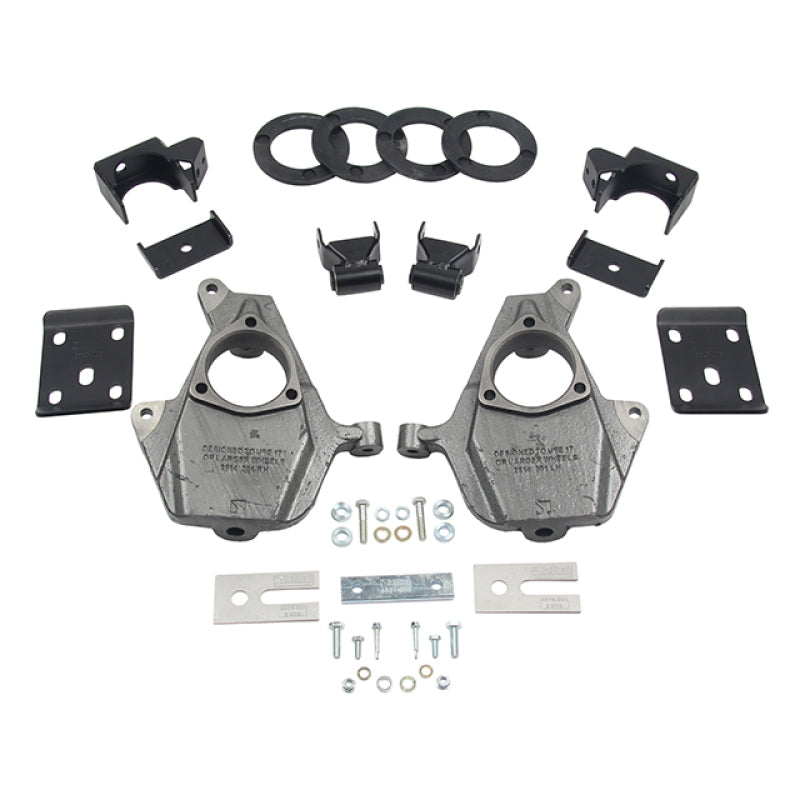 Belltech LOWERING KIT 16.5-17 Chevy Silverado Crew Cab 2WD 3-4F / 7R Belltech LOWERING KIT 16.5-17 Chevy Silverado Crew Cab 2WD 3-4F / 7R