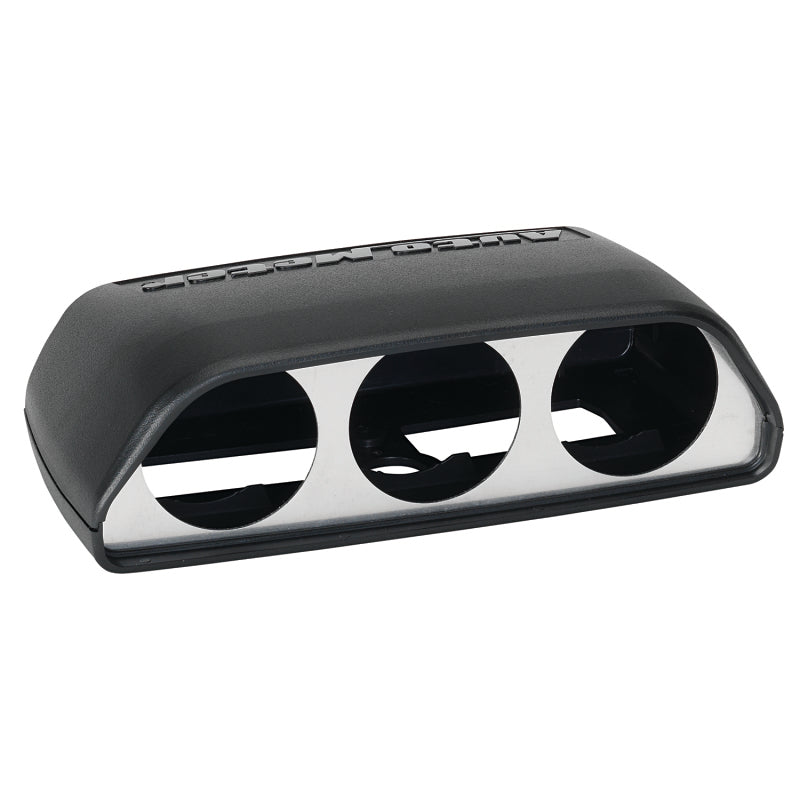 Autometer 08-11 Dodge Challenger Black Triple Dash Pod Autometer 08-11 Dodge Challenger Black Triple Dash Pod
