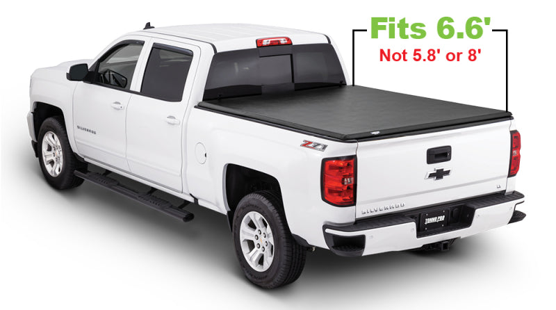 Tonno Pro 15-19 Chevy Silverado 3500 6.6ft Fleetside Hard Fold Tonneau Cover Tonno Pro 15-19 Chevy Silverado 3500 6.6ft Fleetside Hard Fold Tonneau Cover