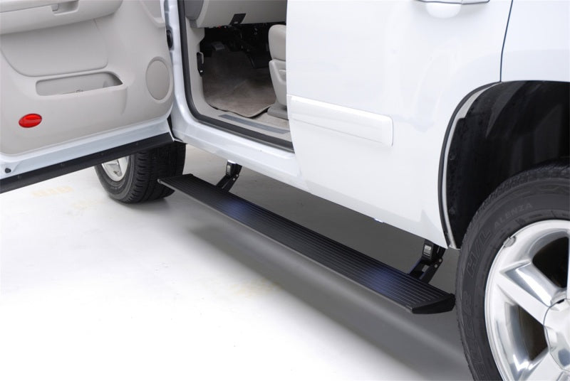 AMP Research 19-21 Chevy Silverado 1500 Crew Cab PowerStep Plug N Play - Black (w/OEM Illumination) AMP Research 19-21 Chevy Silverado 1500 Crew Cab PowerStep Plug N Play - Black (w/OEM Illumination)