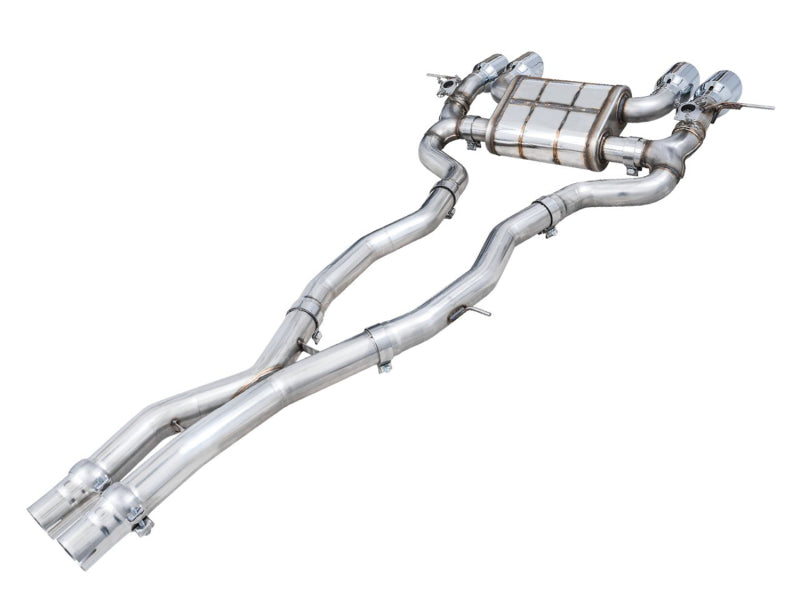AWE SwitchPath Catback Exhaust for BMW G8X M3/M4 - Chrome Silver Tips AWE SwitchPath Catback Exhaust for BMW G8X M3/M4 - Chrome Silver Tips