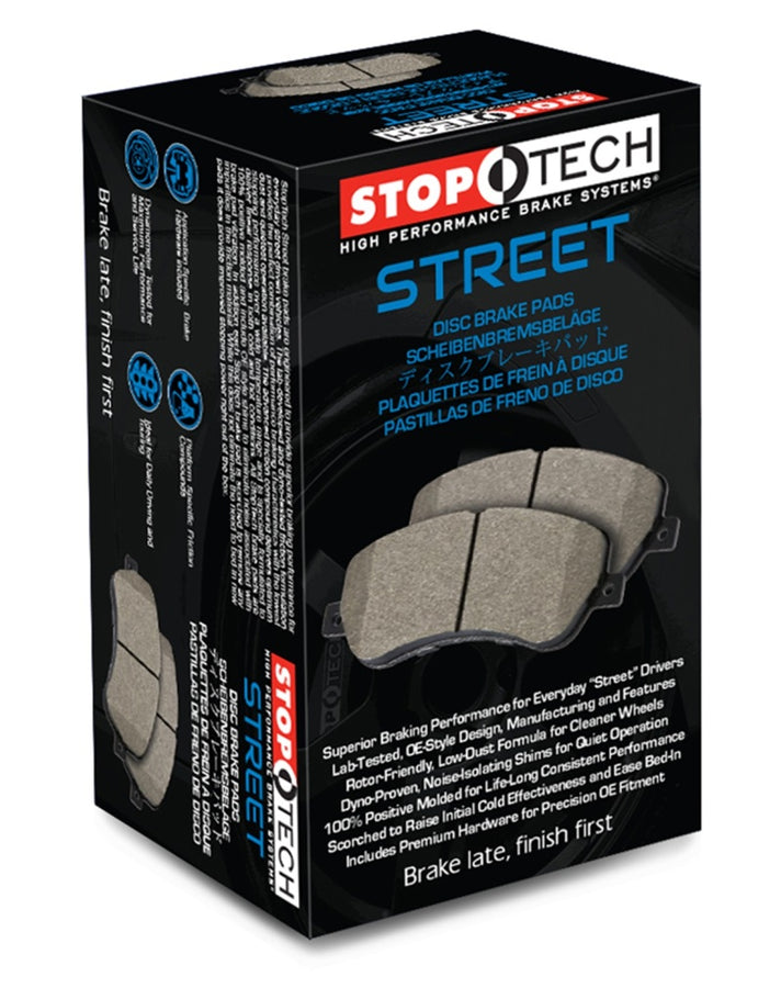 StopTech 14-18 Ford Fiesta Street Performance Front Brake Pads StopTech 14-18 Ford Fiesta Street Performance Front Brake Pads