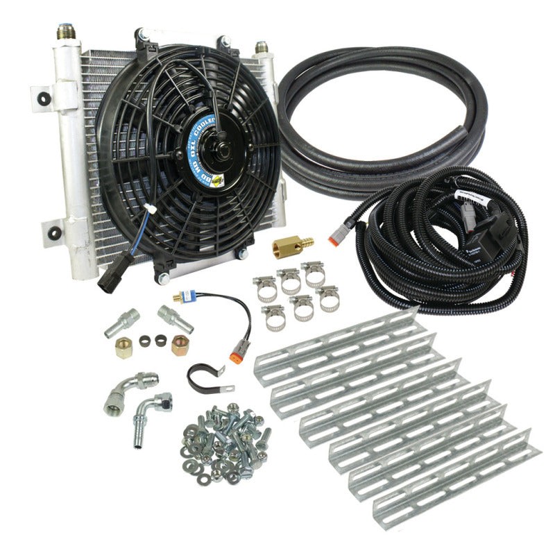 BD Diesel Xtruded Trans Oil Cooler - 1/2 inch Cooler Lines BD Diesel Xtruded Trans Oil Cooler - 1/2 inch Cooler Lines
